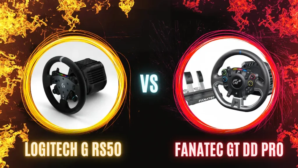 Logitech G RS50 vs Fanatec GT DD Pro