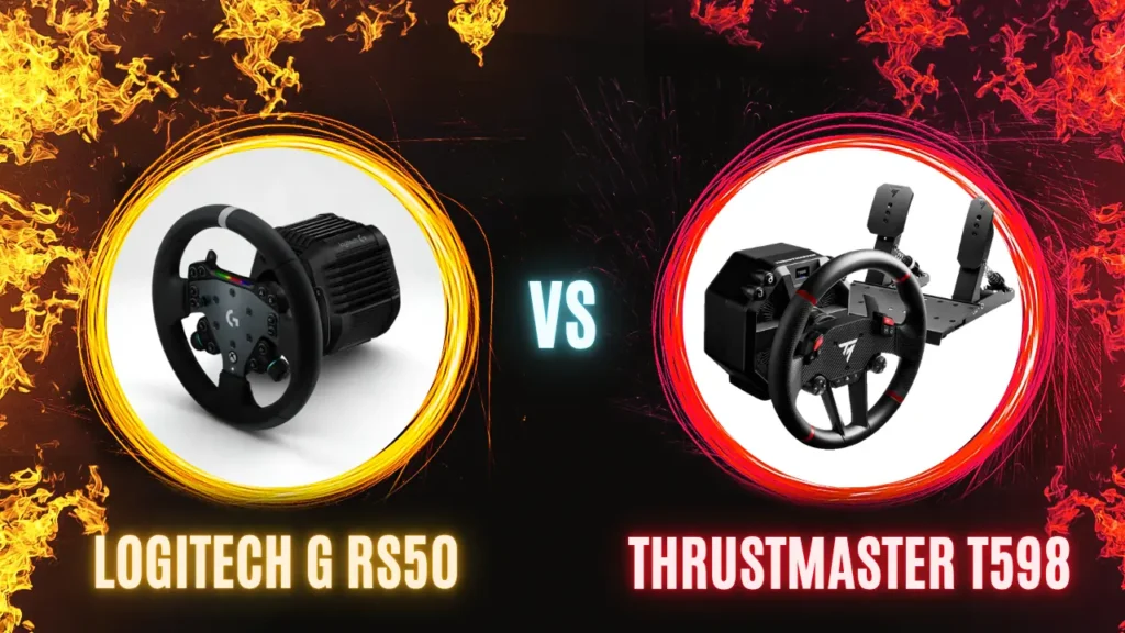 Logitech RS50 vs Thrustmaster T598
