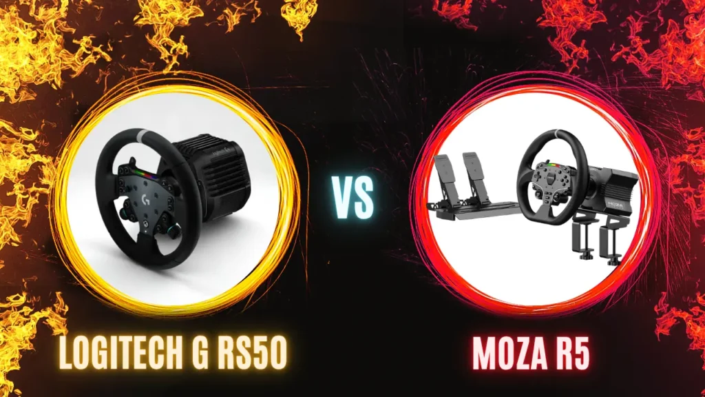 Logitech G RS50 vs Moza R5
