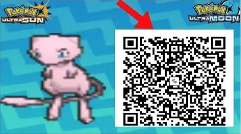 Código QR pokémon Mew