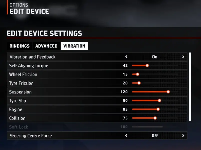 EA Sports WRC Fanatec CSL DD Settings