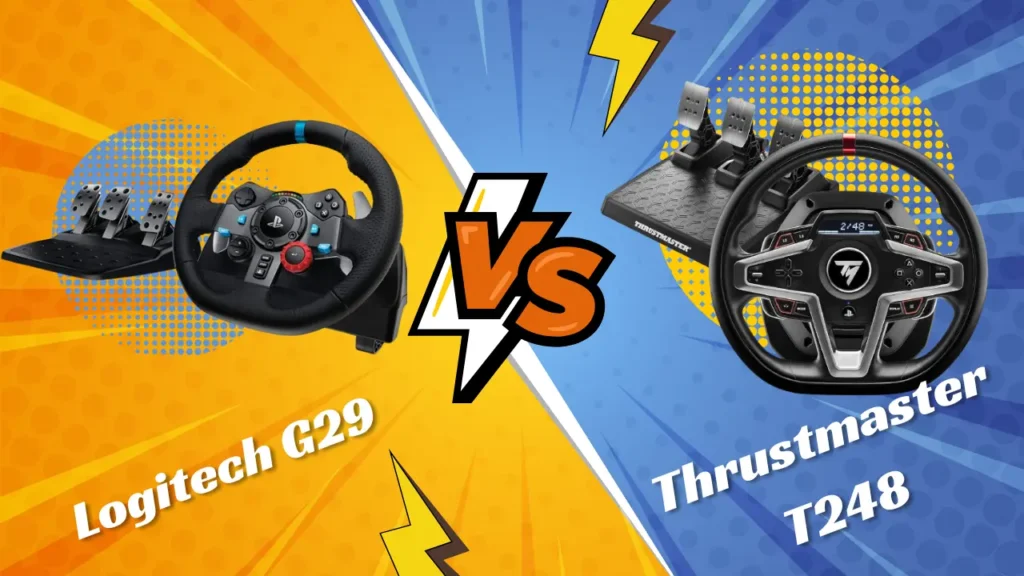 Thrustmaster T248 vs Logitech G29