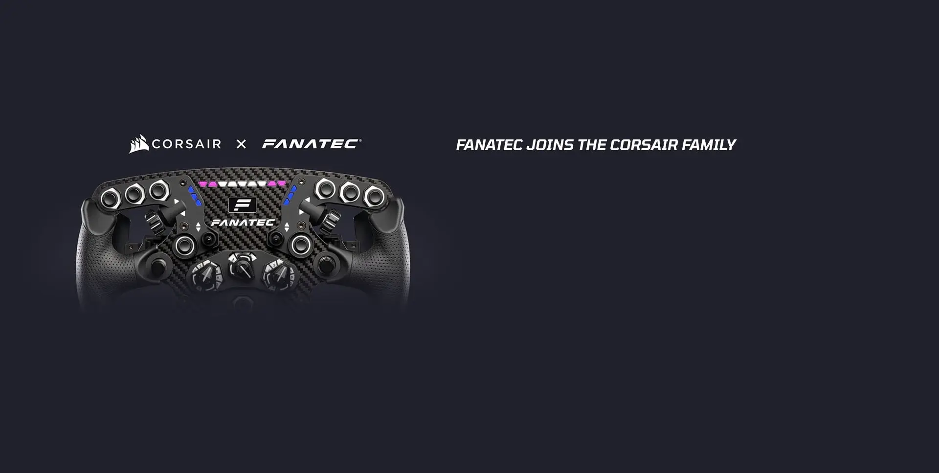 Corsair Fanatec - La multinacional adquiere Fanatec