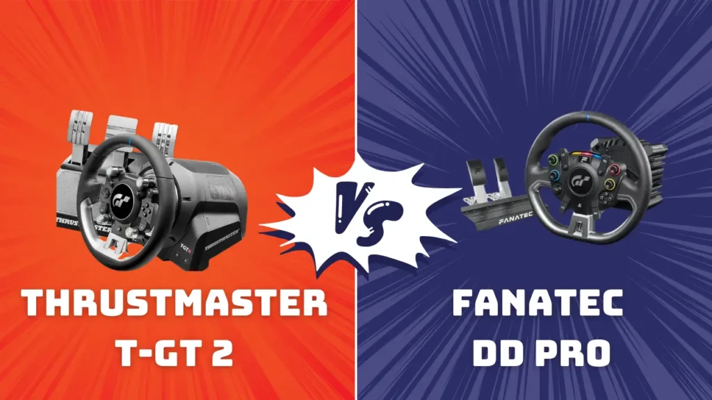 Fanatec DD Pro vs Thrustmaster TGT 2