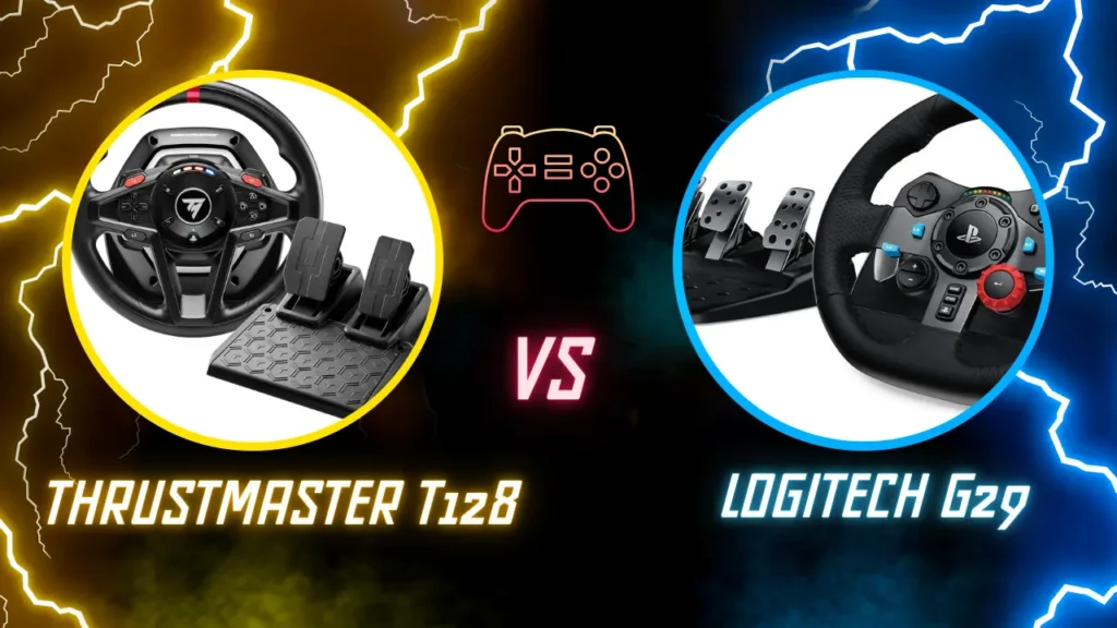 Logitech G29 vs Thrustmaster T128