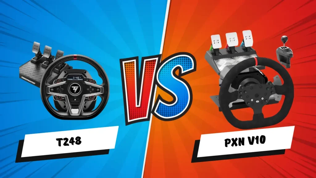 PXN V10 vs Thrustmaster T248