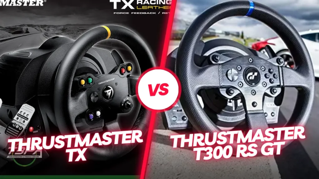 Thrustmaster TX vs T300 RS